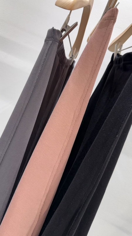 韓 素面長裙 3色