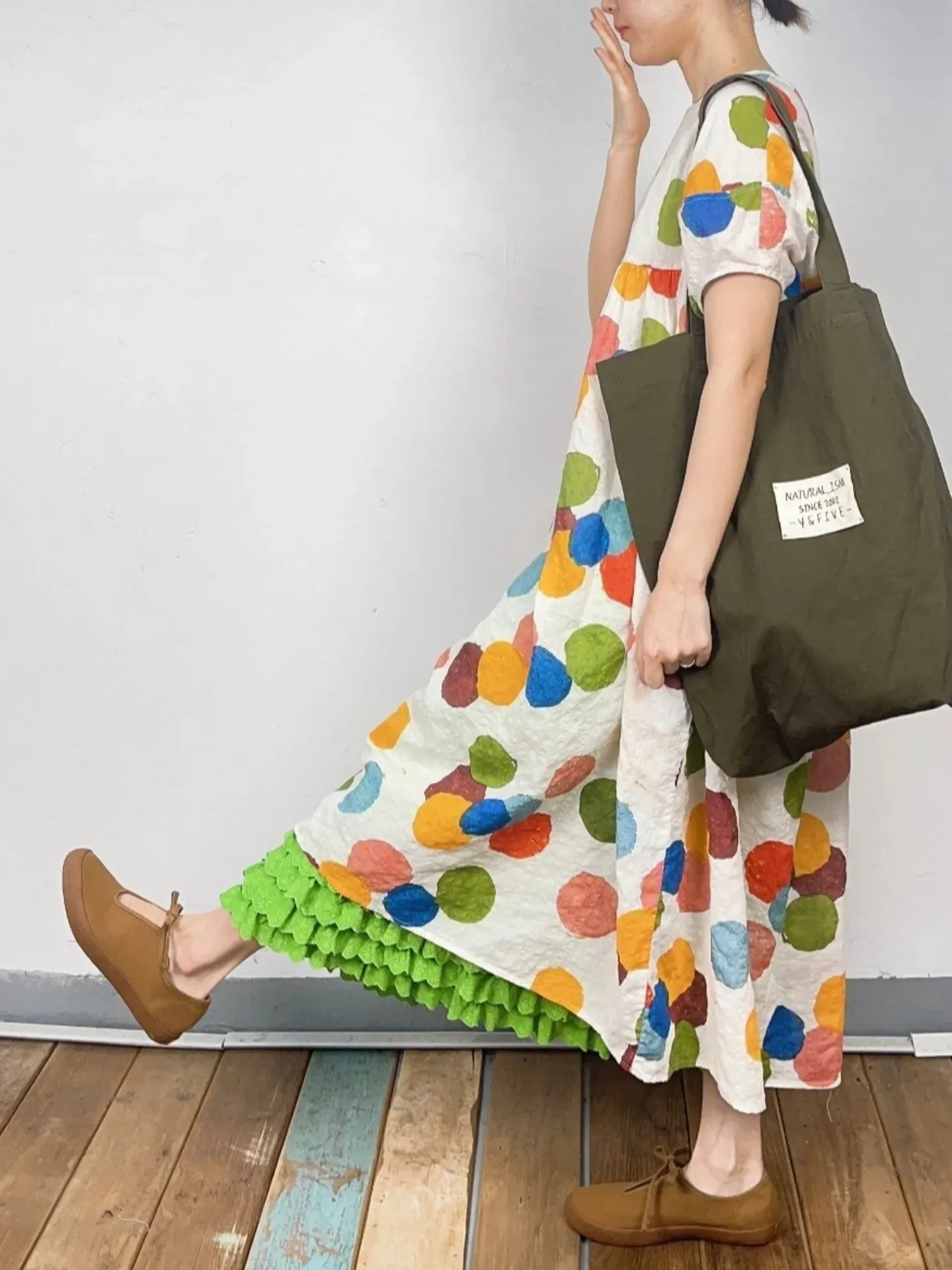 韓 繽紛點點長洋 3色