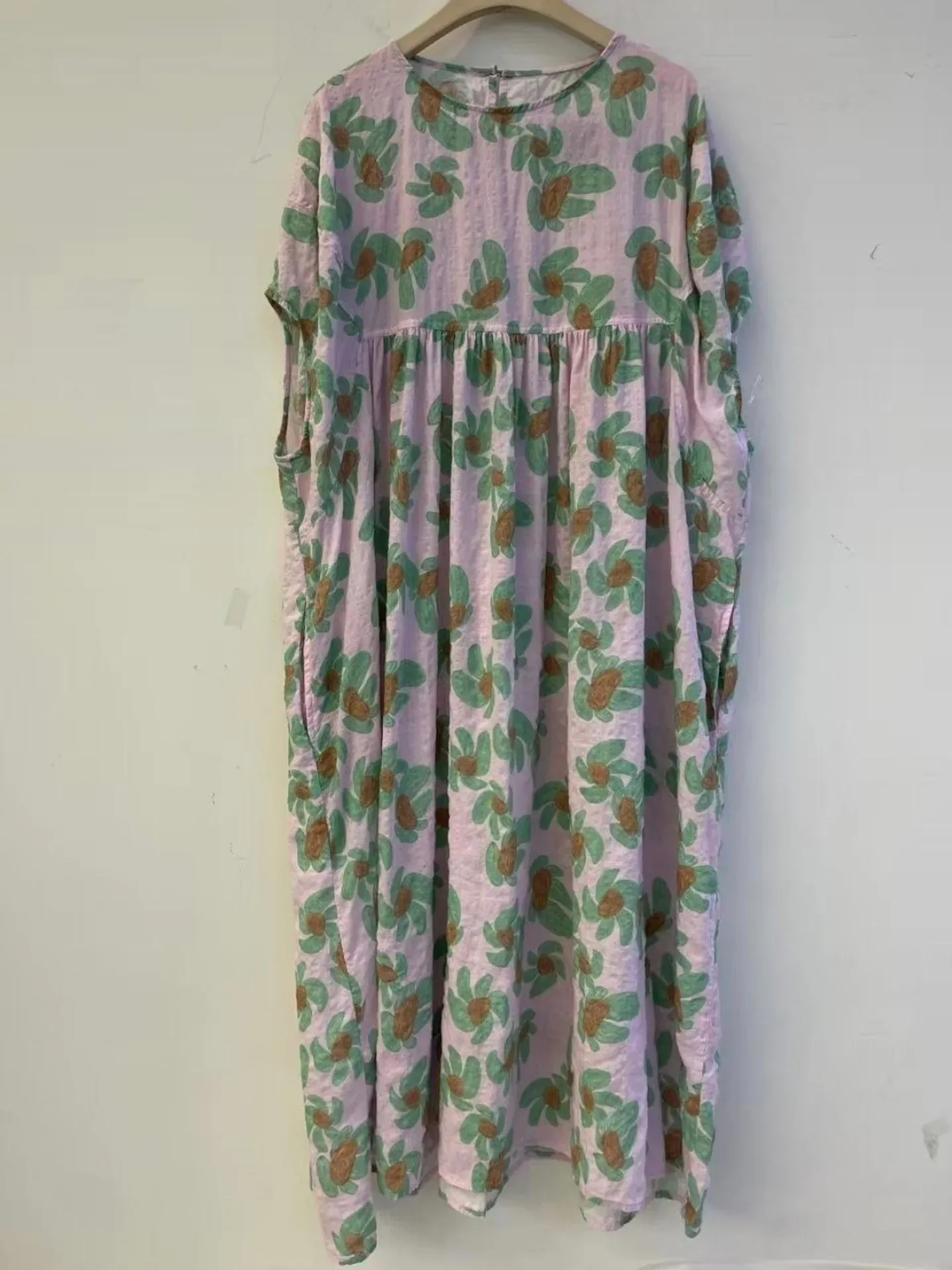 韓 旋轉花花長洋 3色