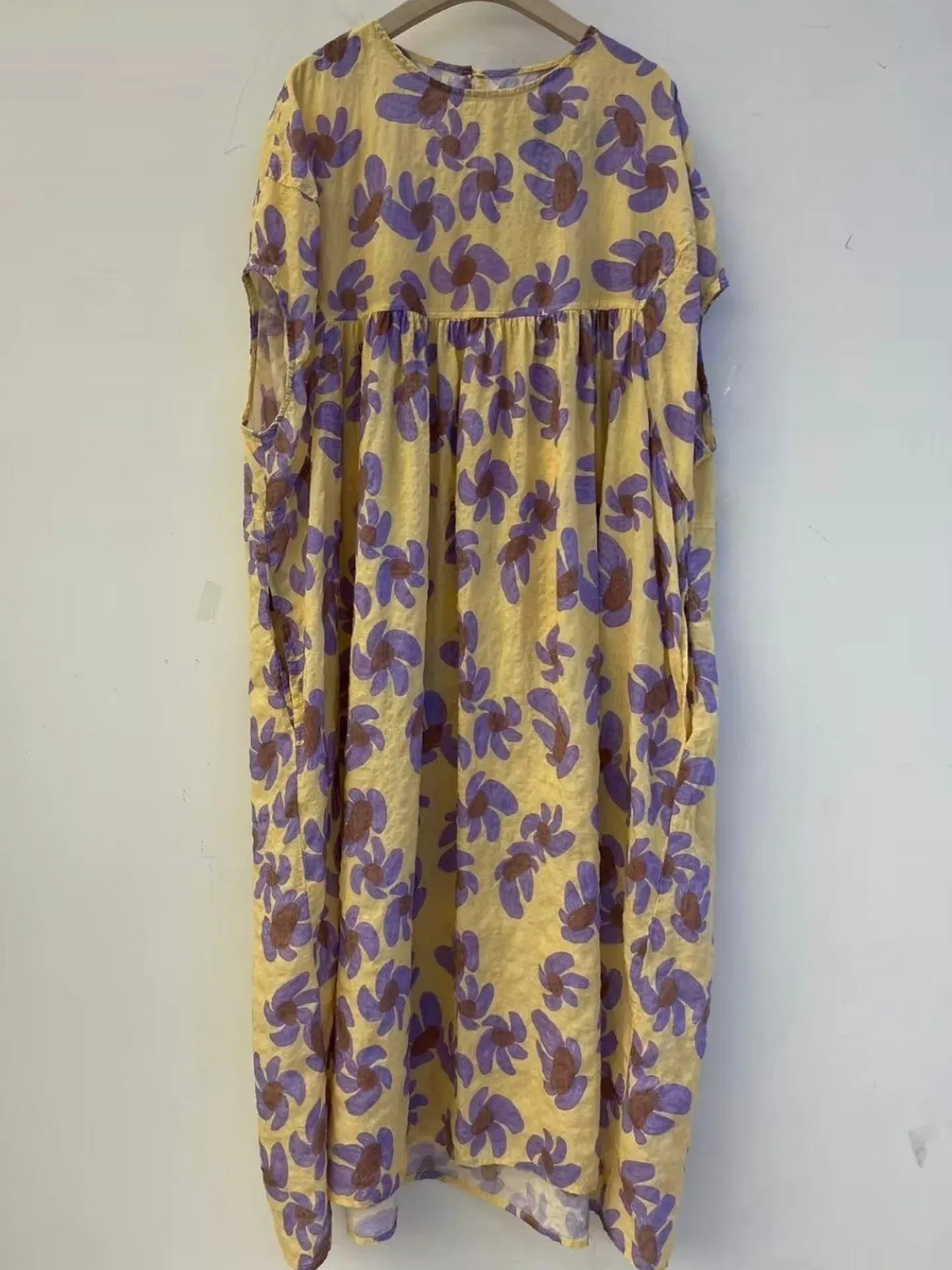 韓 旋轉花花長洋 3色