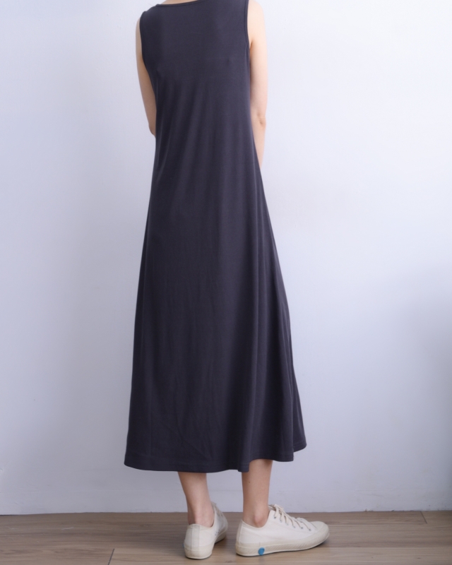 韓 U領背心長洋 3色