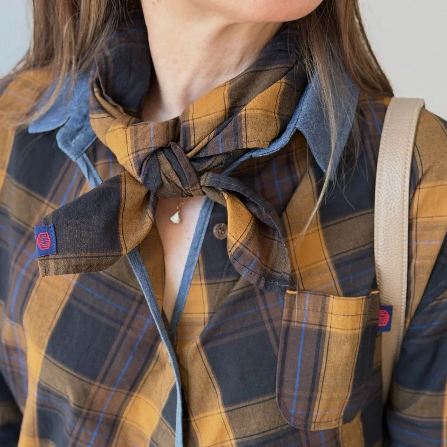 韓 格文圍巾 3色