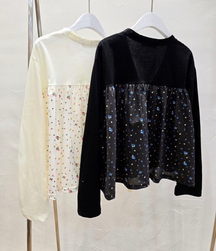 韓 背碎花小外套 2色 size