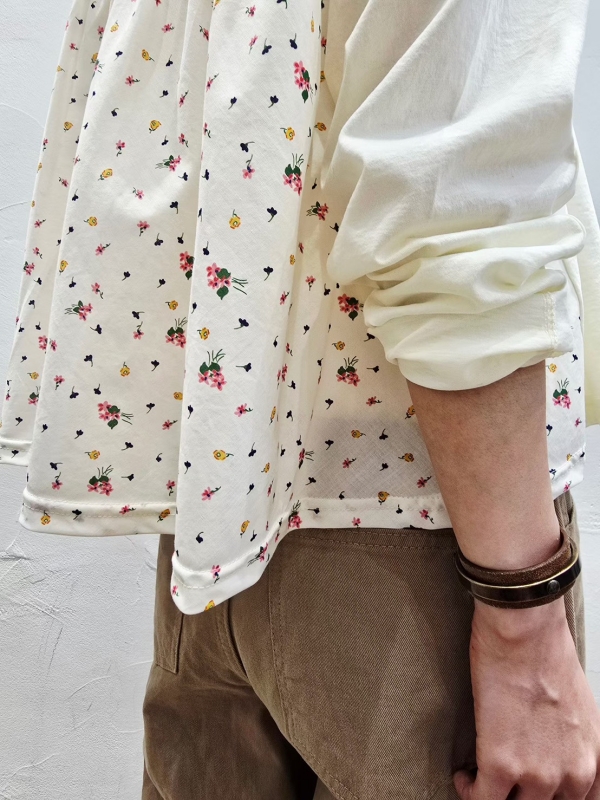 韓 背碎花小外套 2色 size