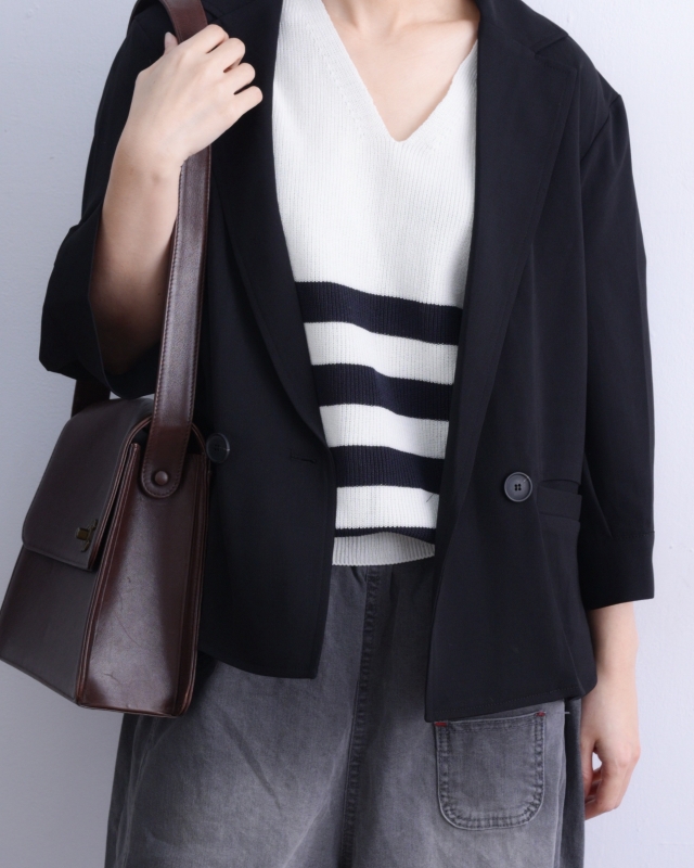 韓 二釦西裝外套 2色 size