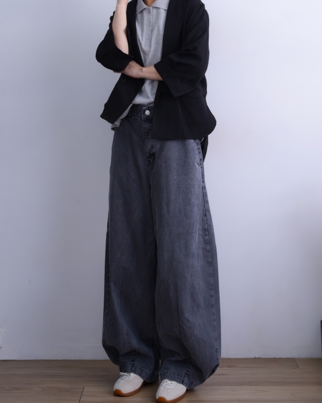 韓 二釦西裝外套 2色 size