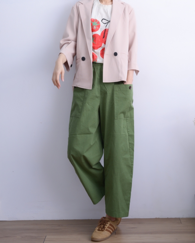 韓 二釦西裝外套 2色 size