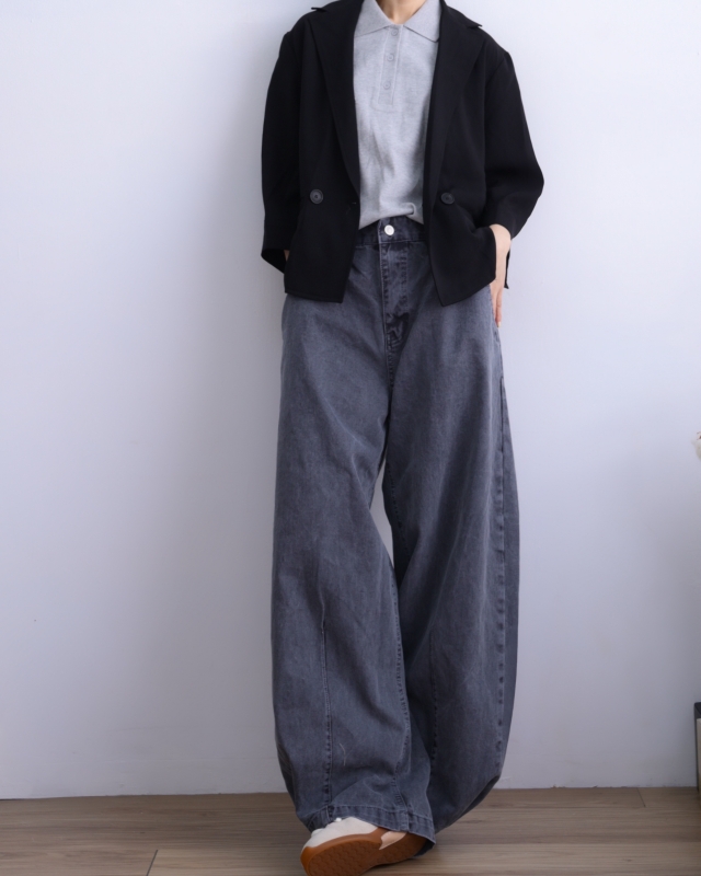 韓 二釦西裝外套 2色 size