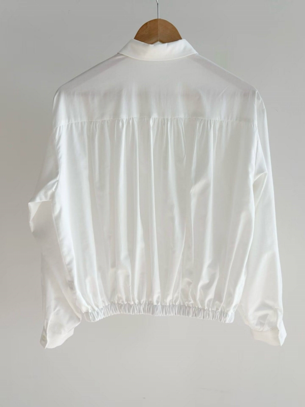 韓 下縮口襯衫外套 2色