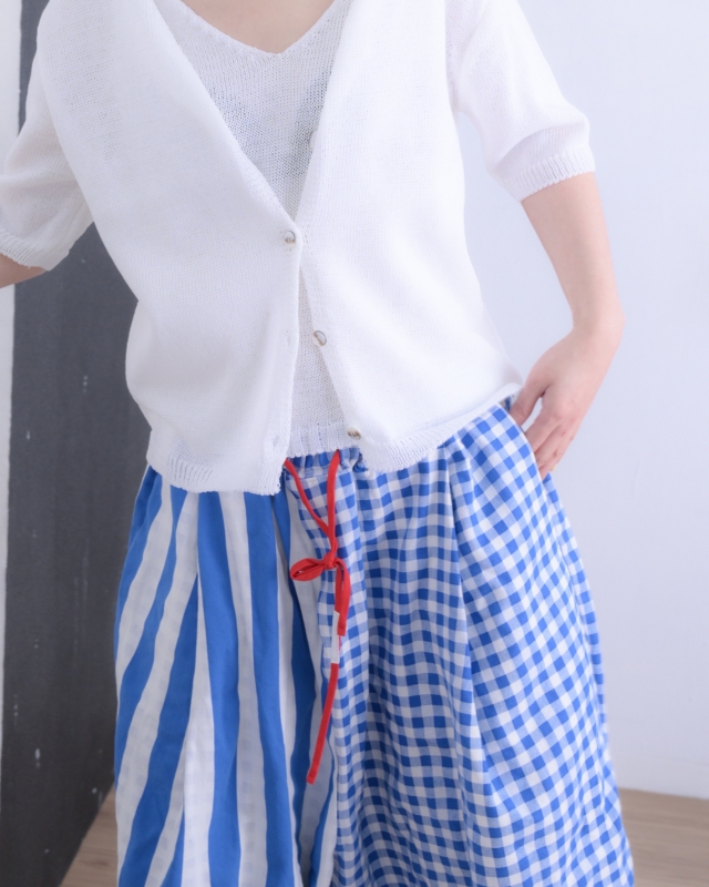 韓 短袖外套+背心 4色 size