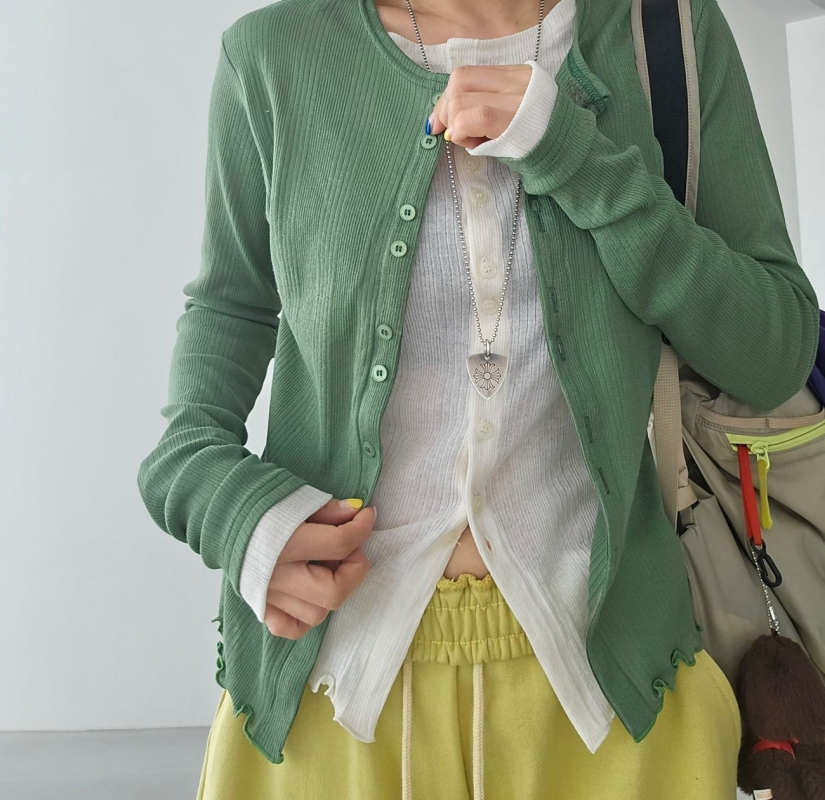 韓 雙層小外套 3色