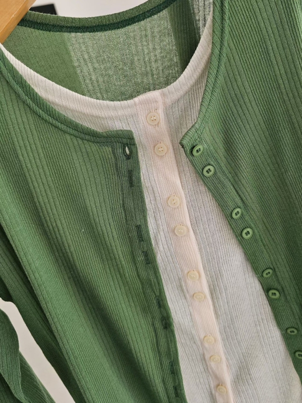 韓 雙層小外套 3色