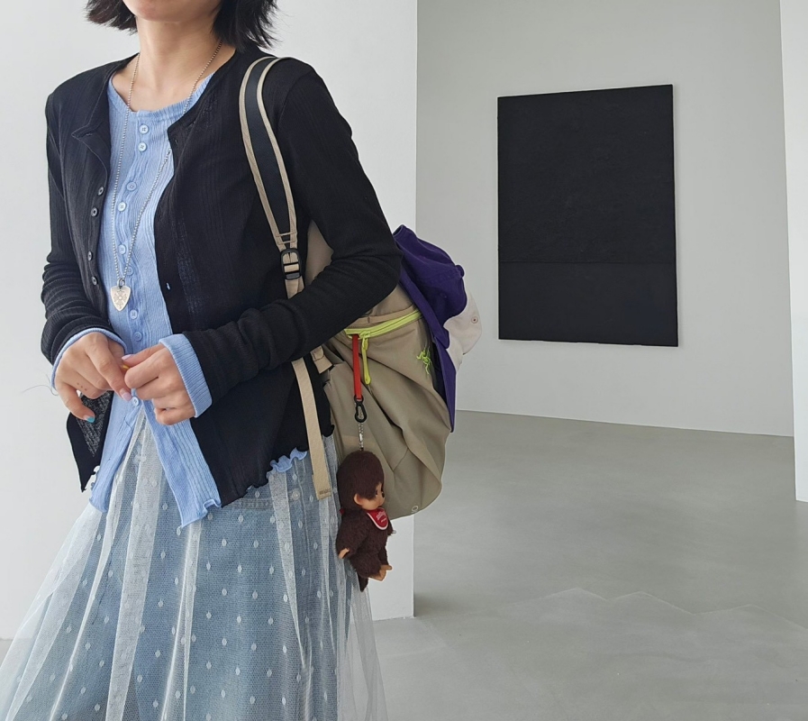 韓 雙層小外套 3色