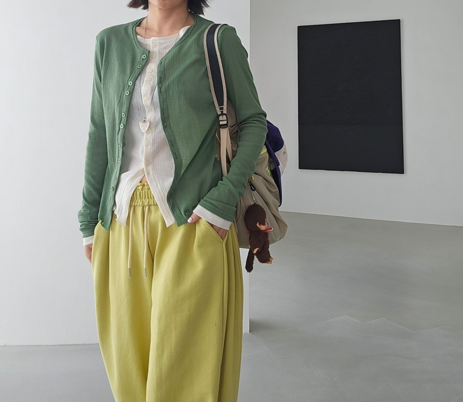 韓 雙層小外套 3色