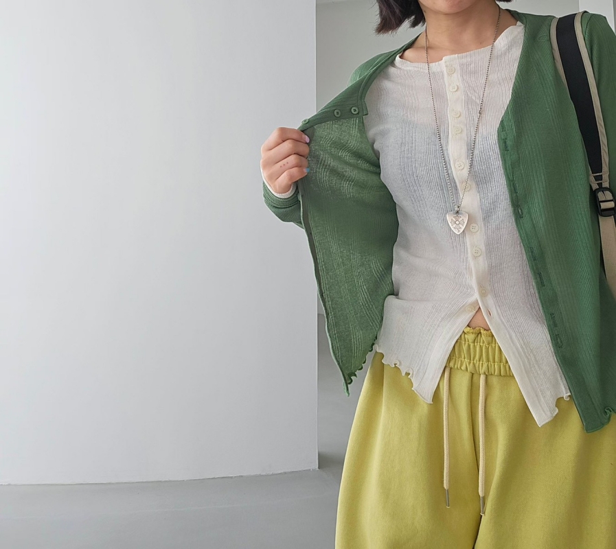 韓 雙層小外套 3色