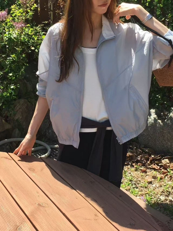 韓 內領配色外套 3色