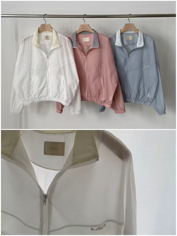 韓 內領配色外套 3色