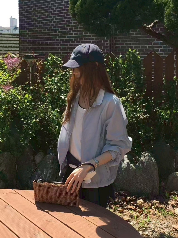 韓 內領配色外套 3色