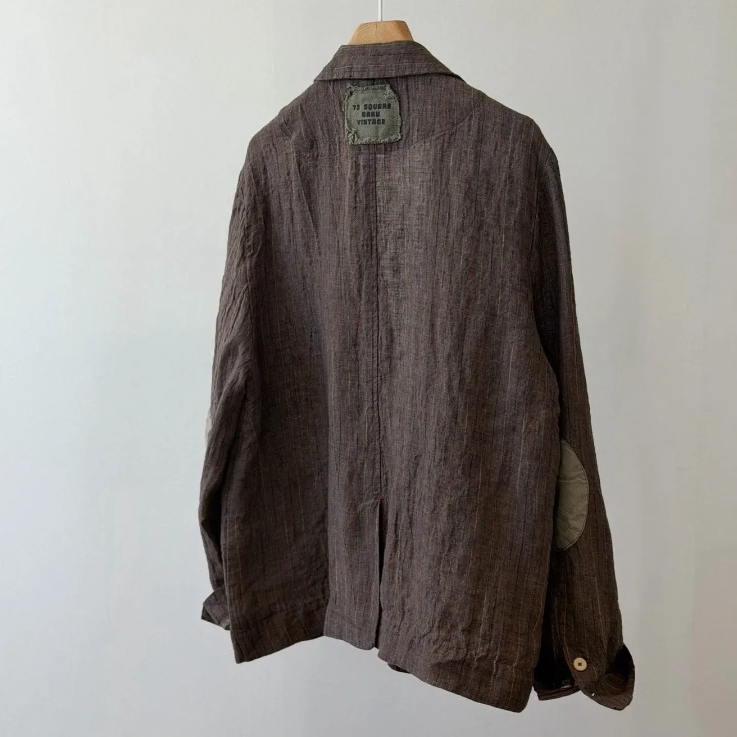 韓 背貼布西裝外套 2色