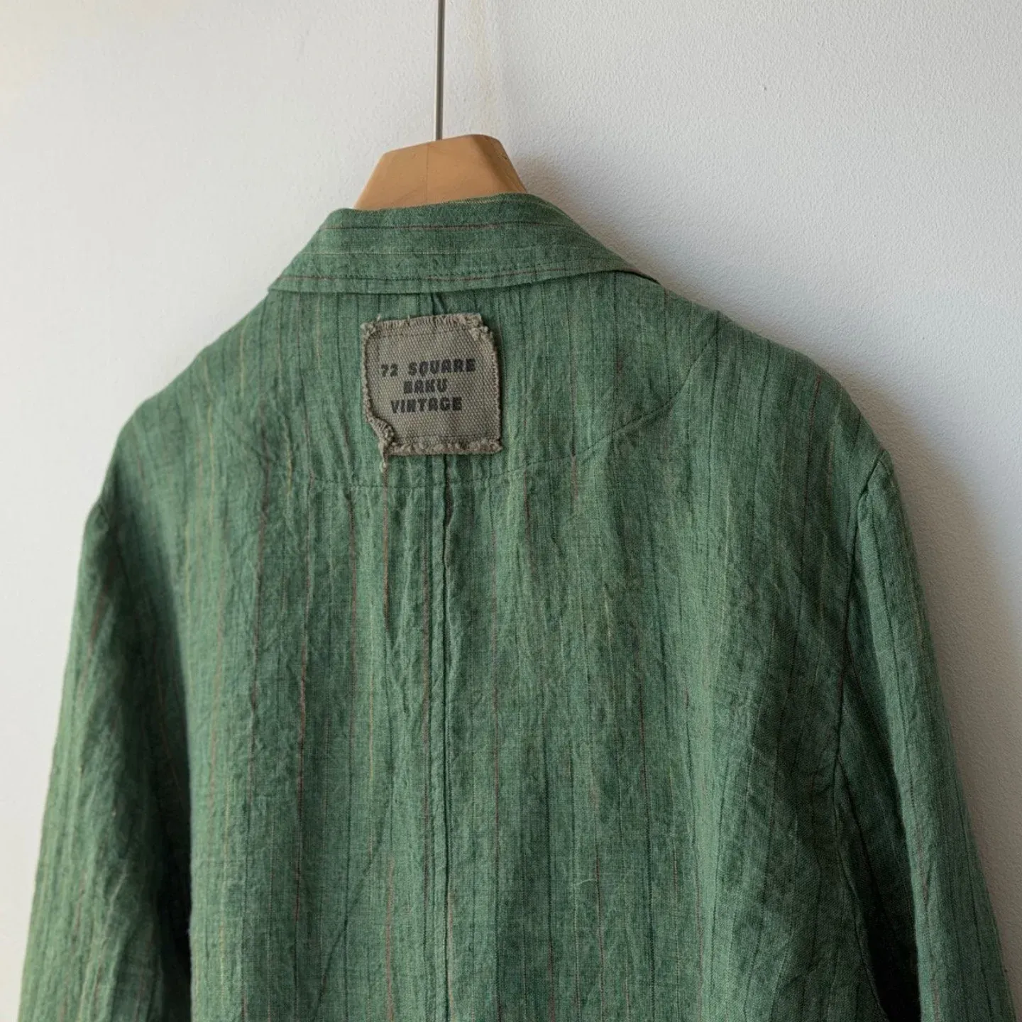 韓 背貼布西裝外套 2色