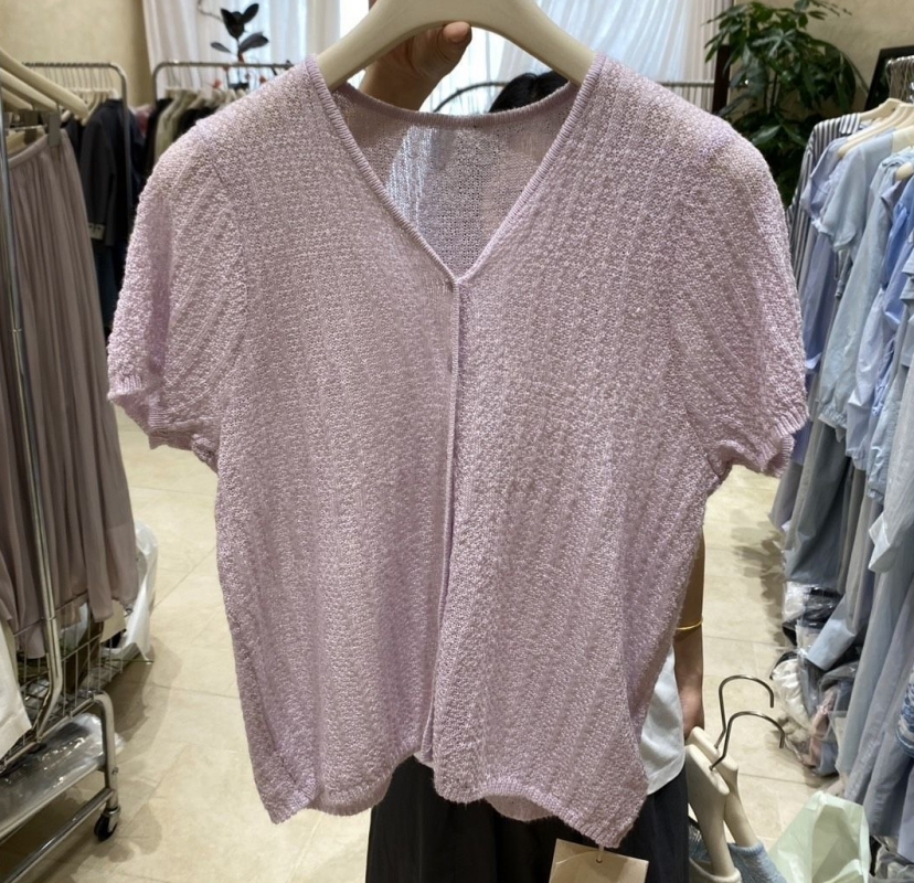 韓 短版V領小外套 3色 size