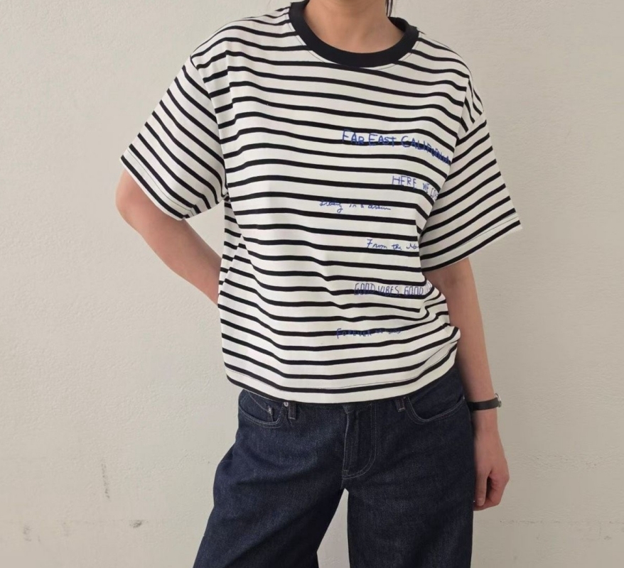 韓 小英文上衣 3色 size
