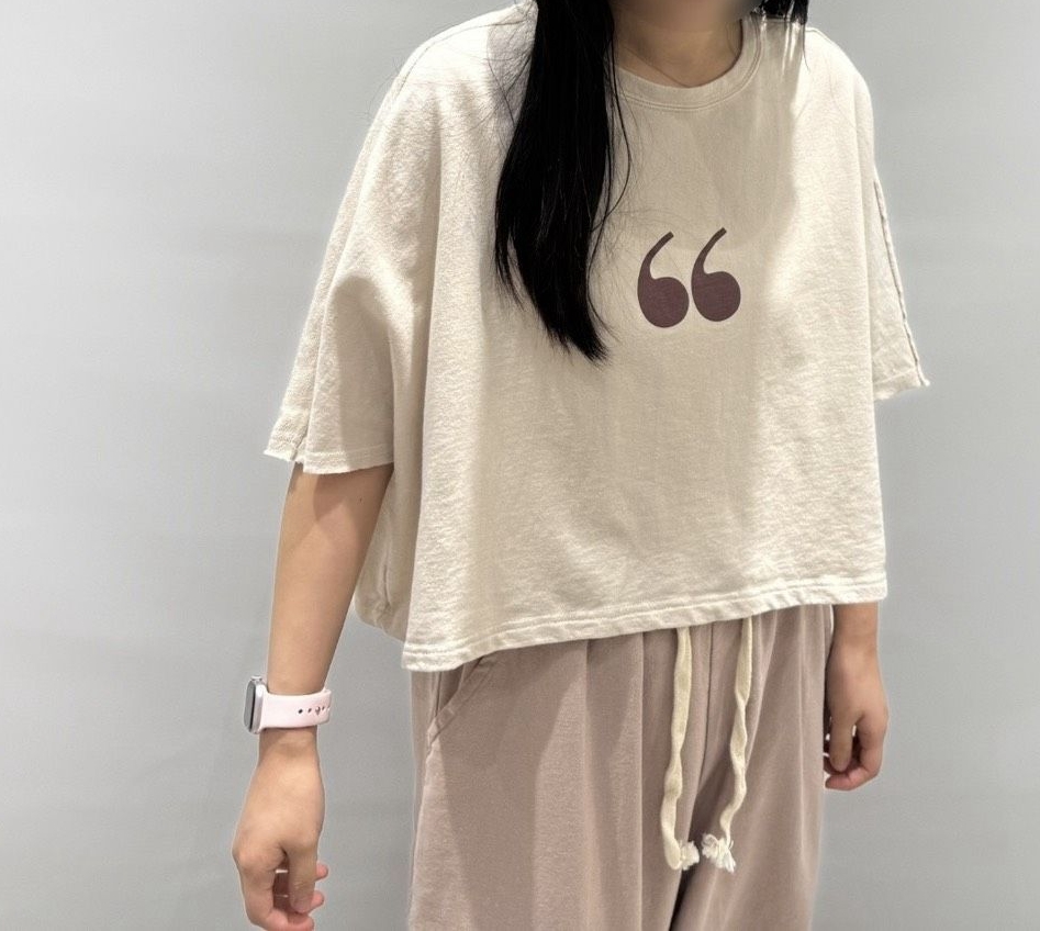 韓 蝌蚪短袖上衣 2色 size