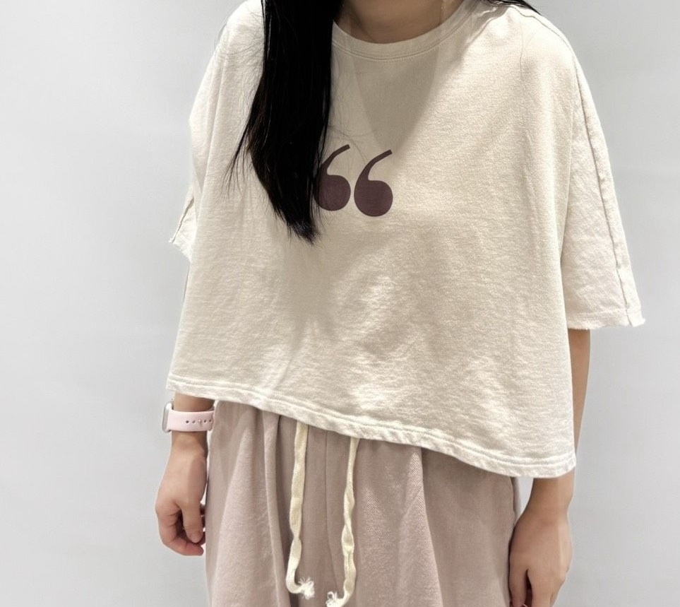 韓 蝌蚪短袖上衣 2色 size