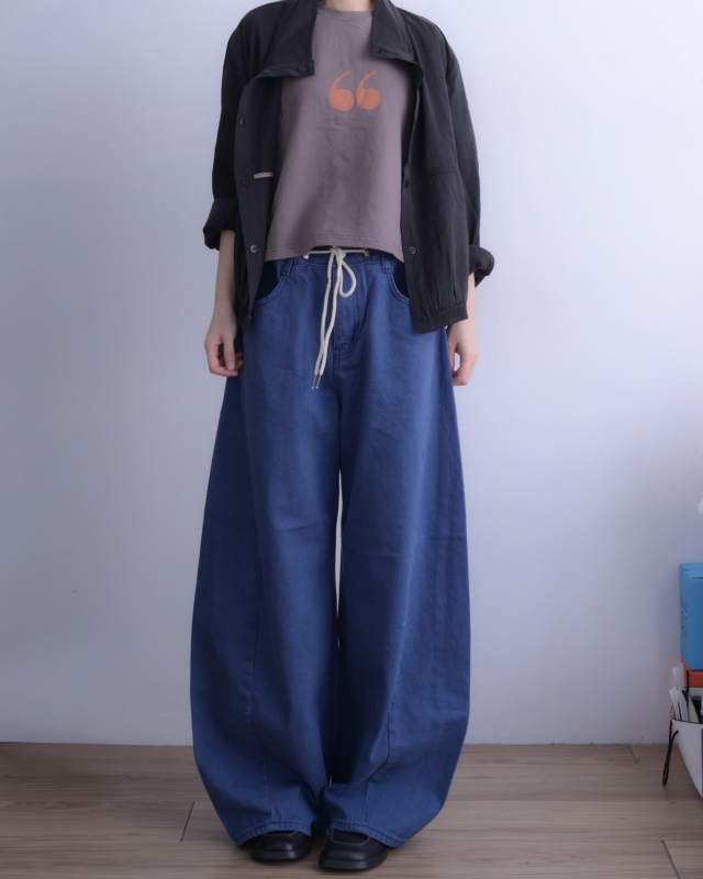 韓 蝌蚪短袖上衣 2色 size