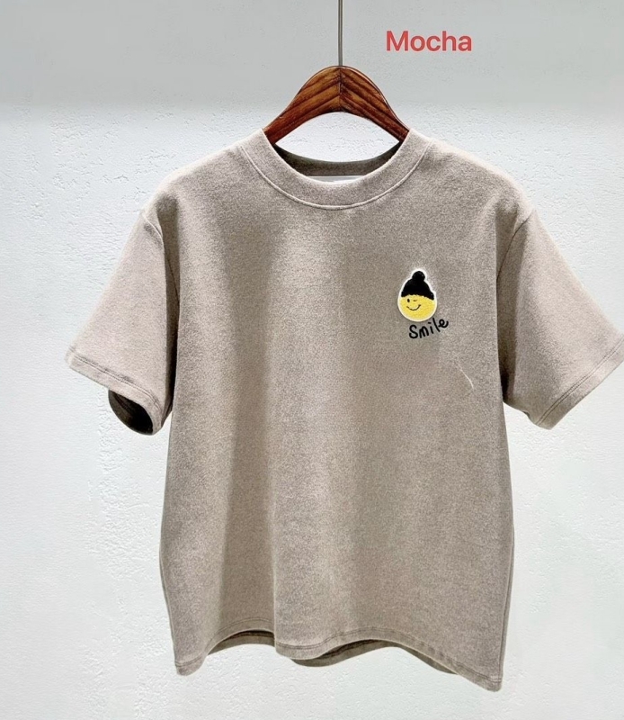 韓 戴帽笑臉上衣 4色 size