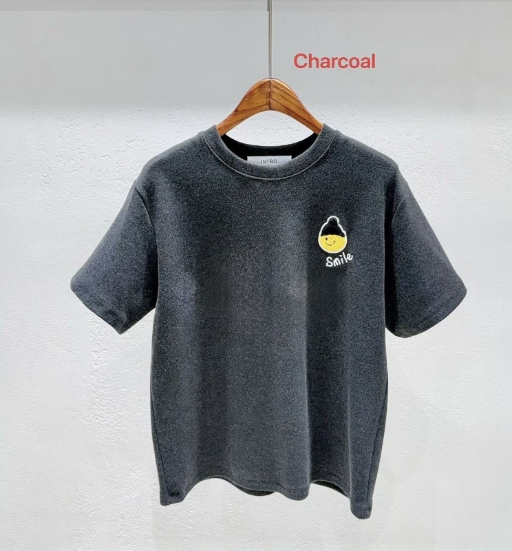 韓 戴帽笑臉上衣 4色 size