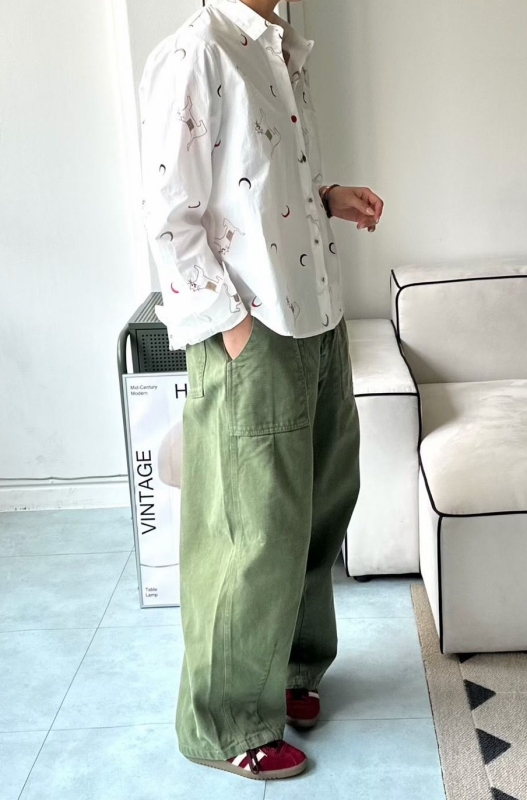 韓 咪咪月亮襯衫 2色