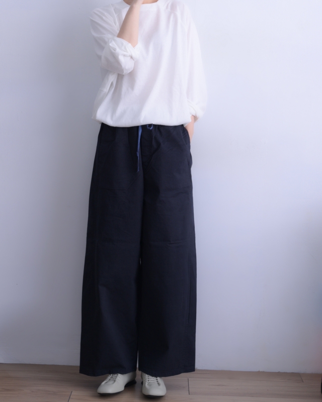 韓 下抽繩素色上衣 2色 size