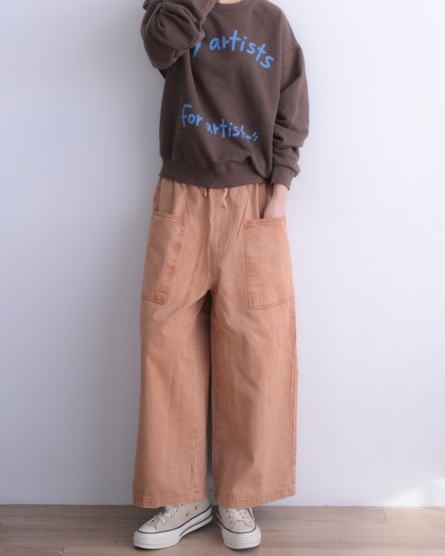 韓 手寫英文字大學T 2色 size