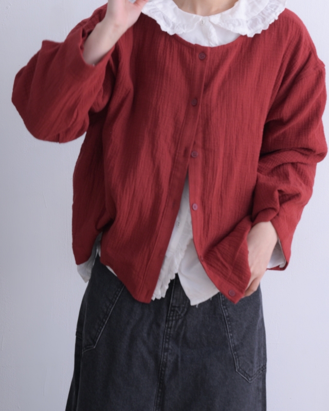 韓 兩面穿扭結上衣 3色 size