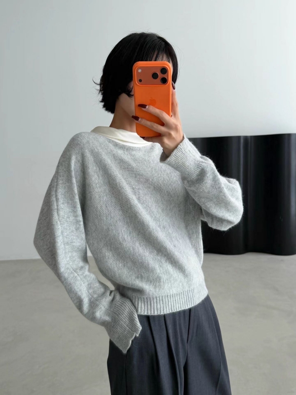 韓 撞色小立領上衣 3色