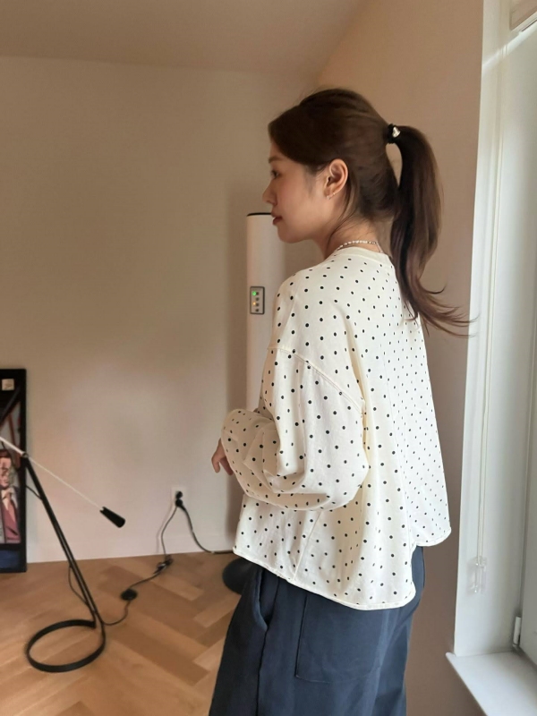 韓 點點阿咪上衣 2色