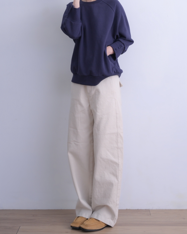 韓 袖口排釦口袋上衣 3色 size