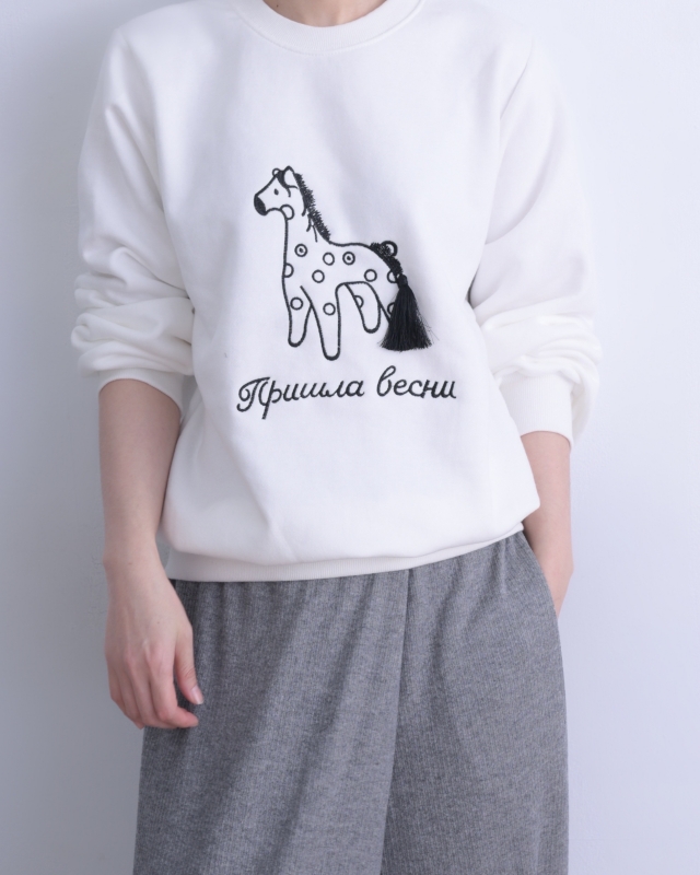 韓 點點小馬上衣 3色 size