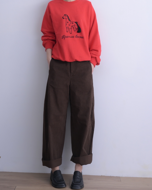 韓 點點小馬上衣 3色 size