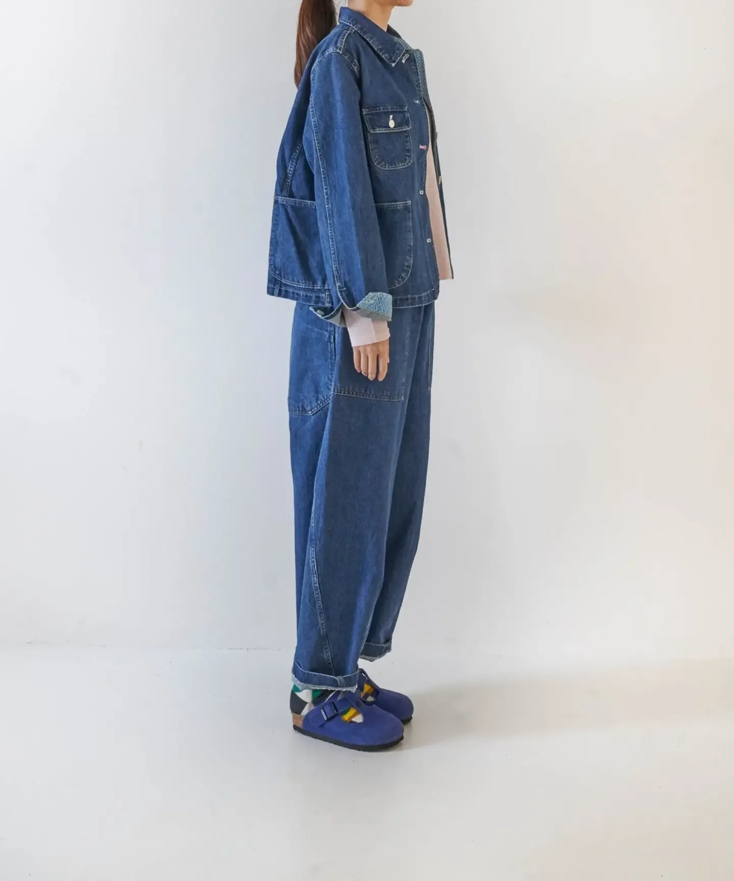 韓 四大口袋外套 2色 size
