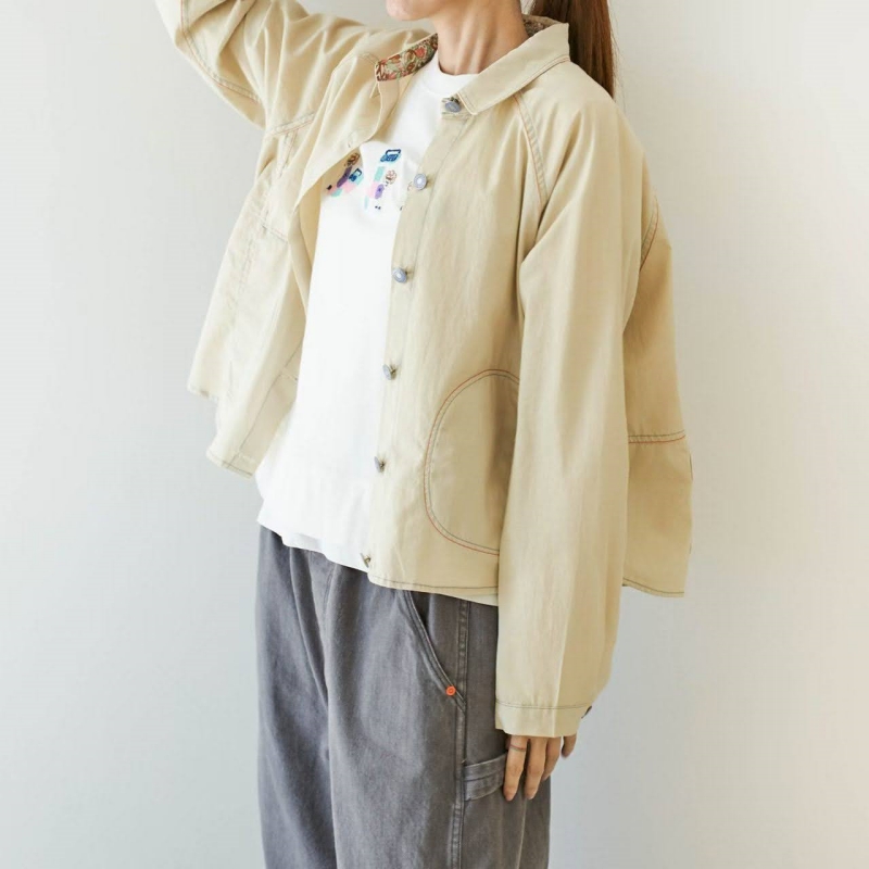 韓 背口袋彩釦外套 3色 size