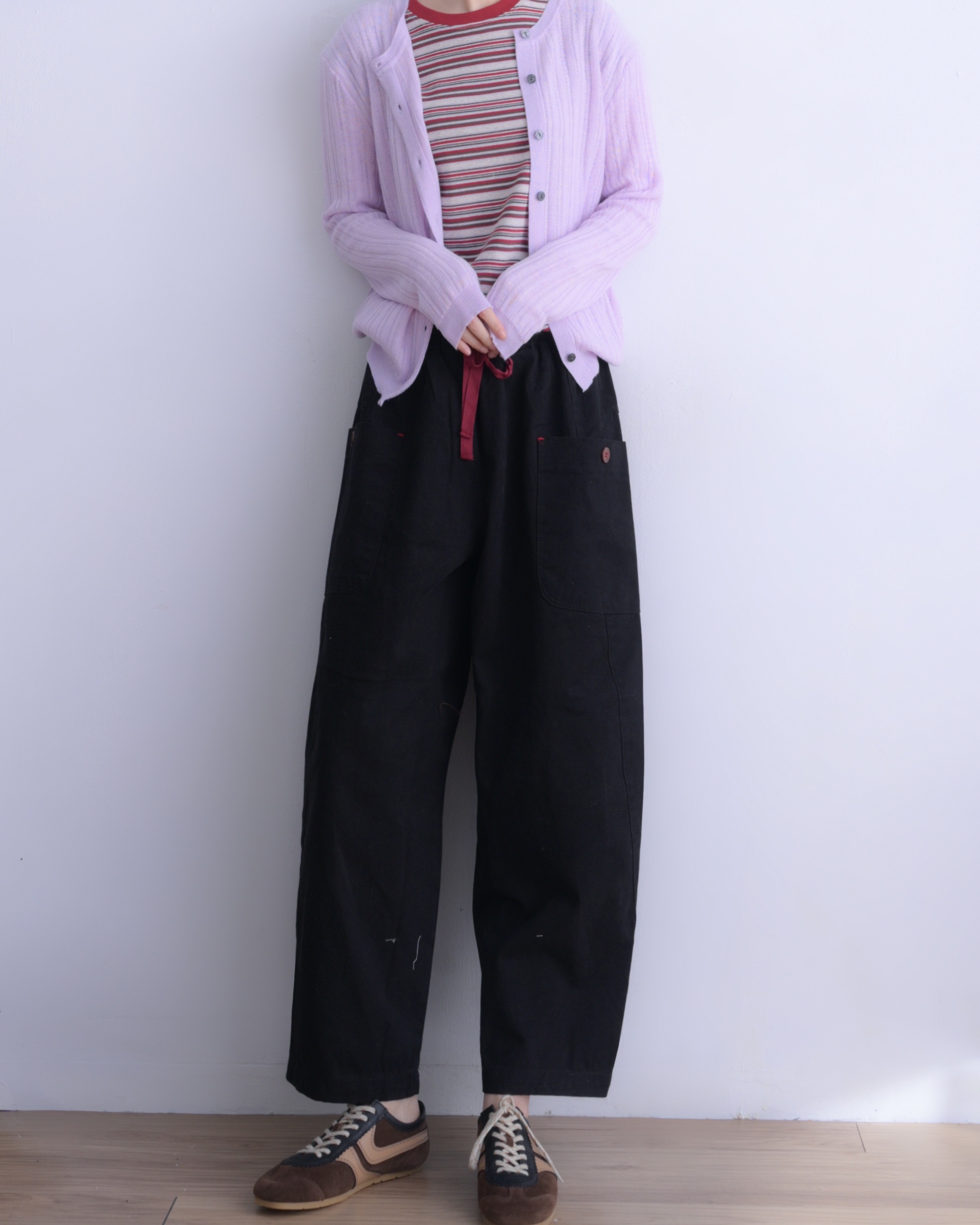 韓 細羅紋排釦外套 3色 size