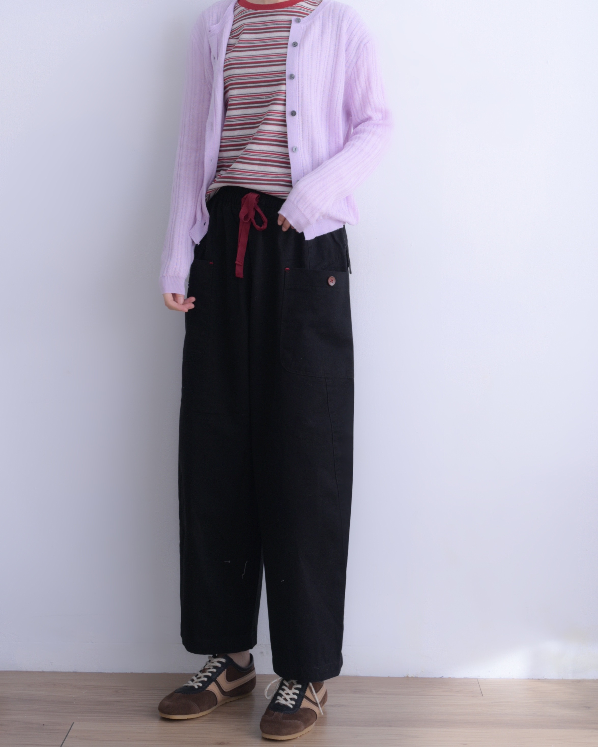 韓 細羅紋排釦外套 3色 size