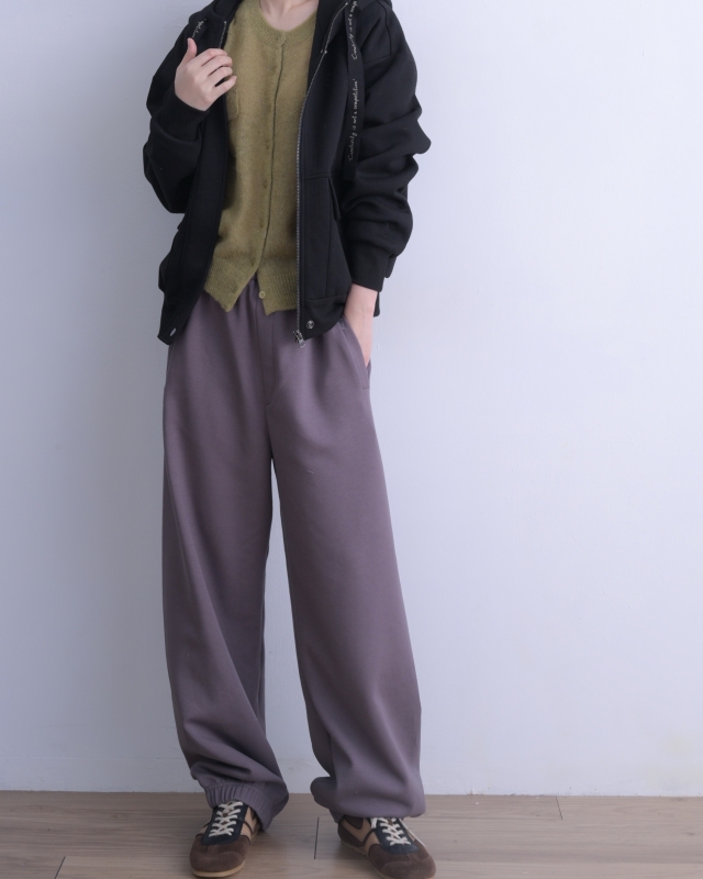 韓 素色短版連帽外套 2色