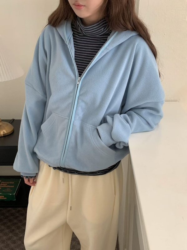 韓 小耳朵連帽外套 2色