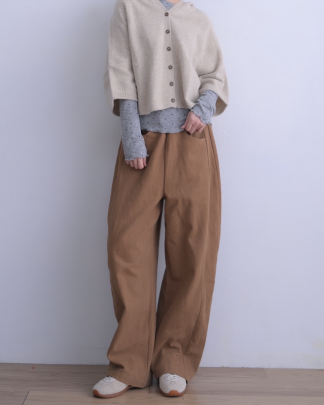 韓 寬袖排釦連帽外套 3色 size