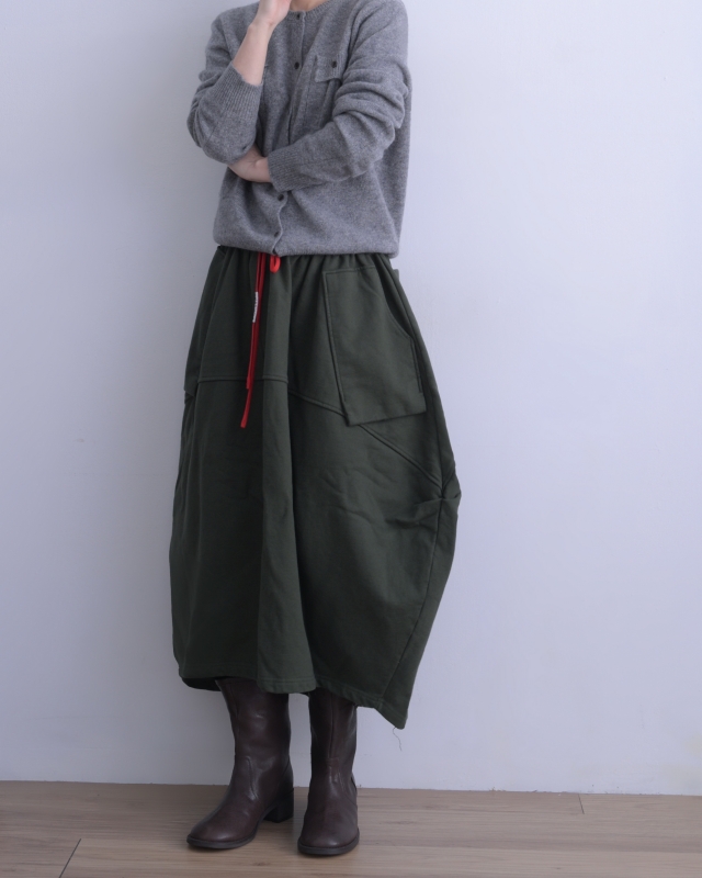 韓 圓領雙口袋排釦外套 2色