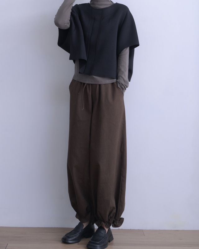 韓 圓領短袖外套 2色 size