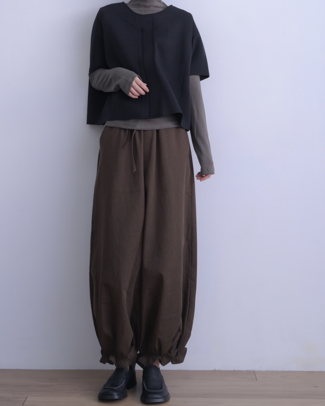 韓 圓領短袖外套 2色 size